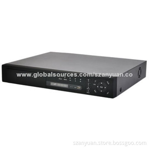 24CH Network DVR, H.264/D1, Supports 1,080P High-definition, ONVIF2.0, P2P Cloud Service